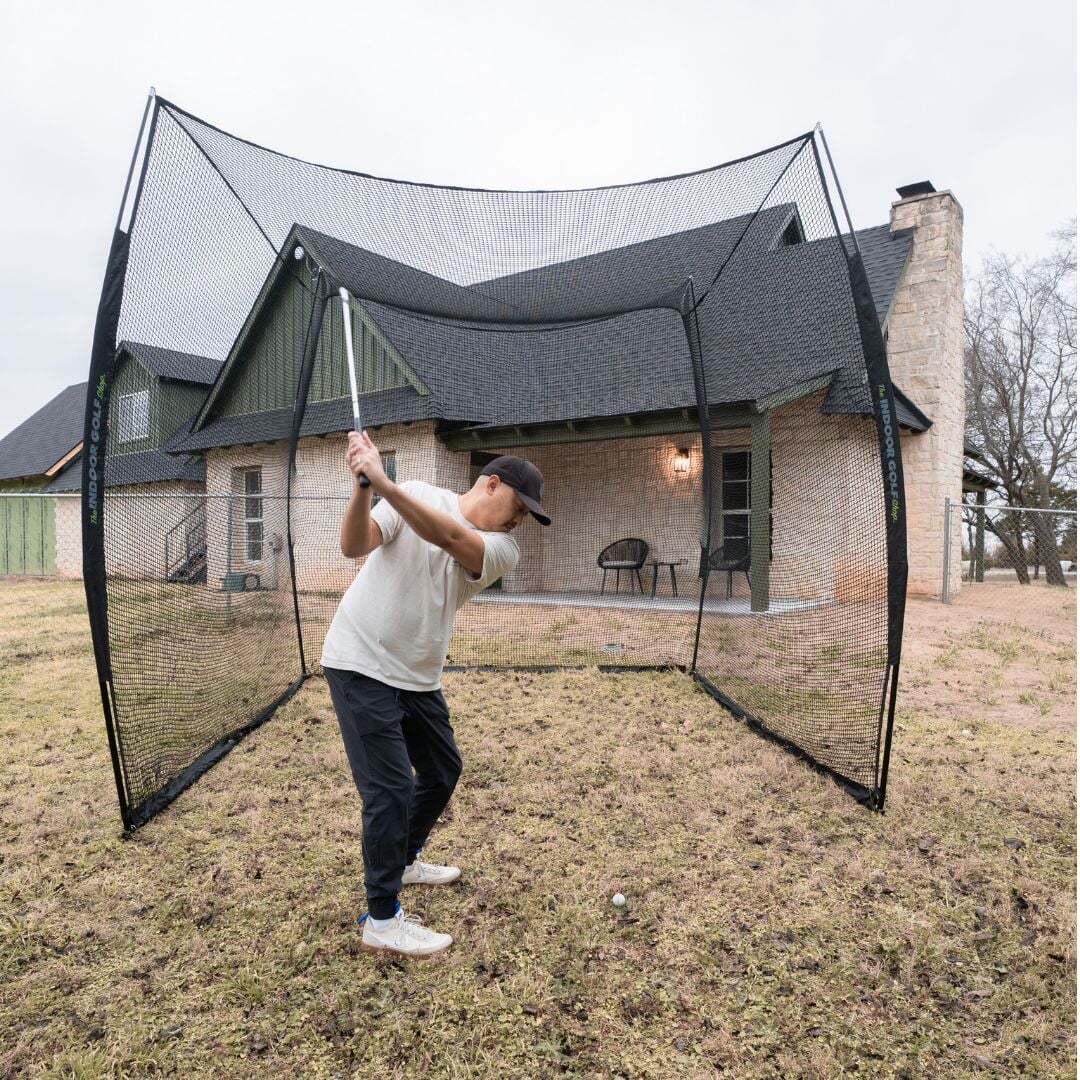 Uneekor EYE MINI Golf Net Practice Bundle