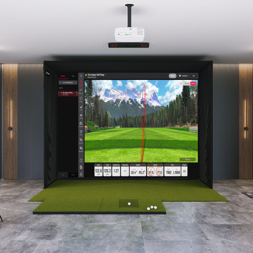 Uneekor EYE XO2 SIG12 Golf Simulator Package