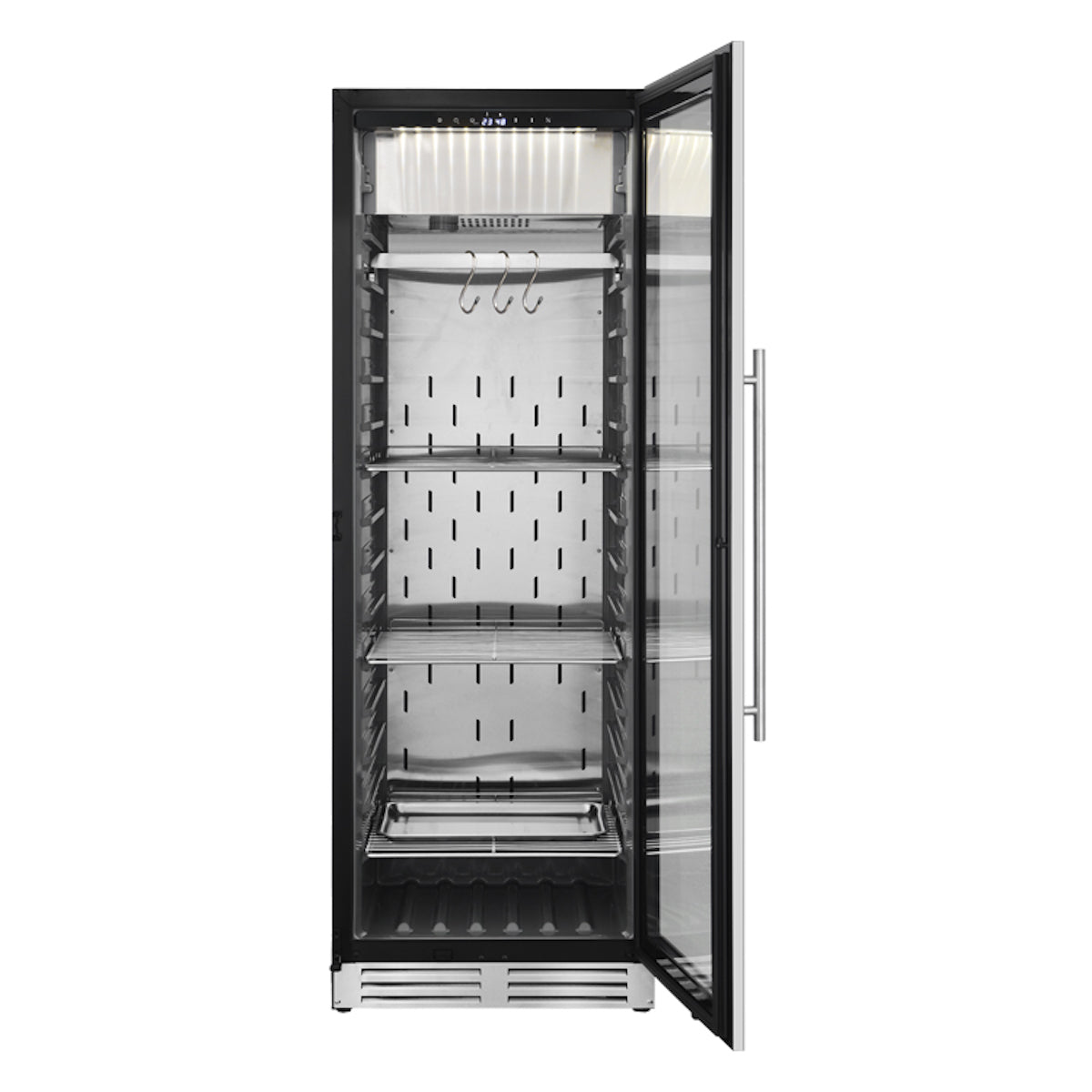 KingsBottle Glass Door Home and Commercial Upright Steak Ager Refrigerator ( KBU180SA)