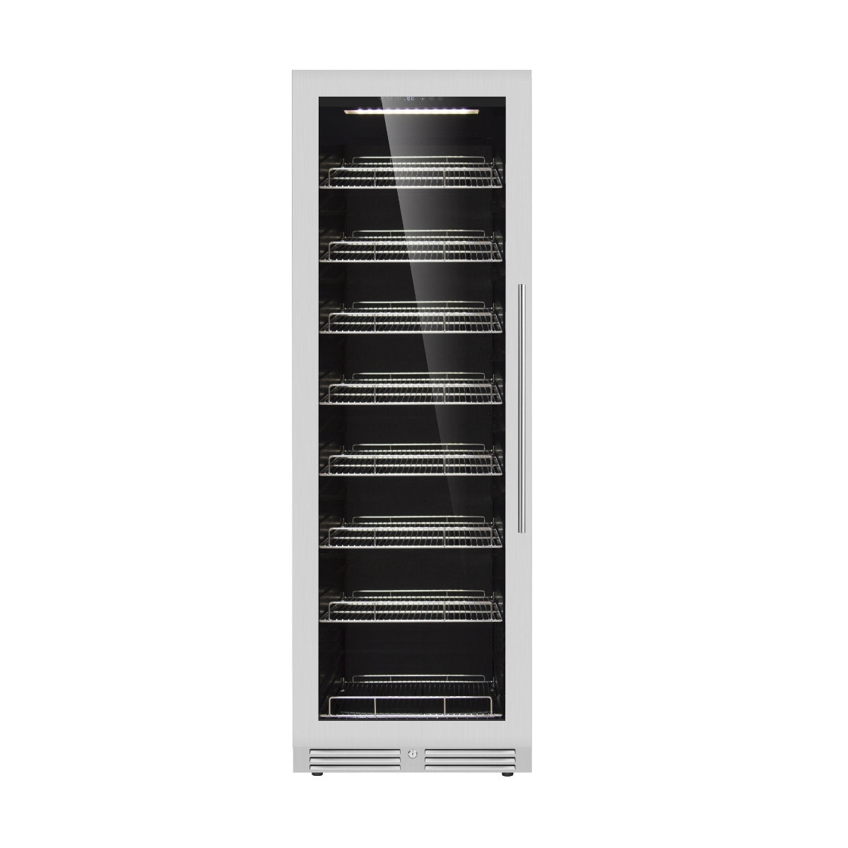 KingsBottle Large Beverage Refrigerator With Low-E Glass Door(KBU425DX)