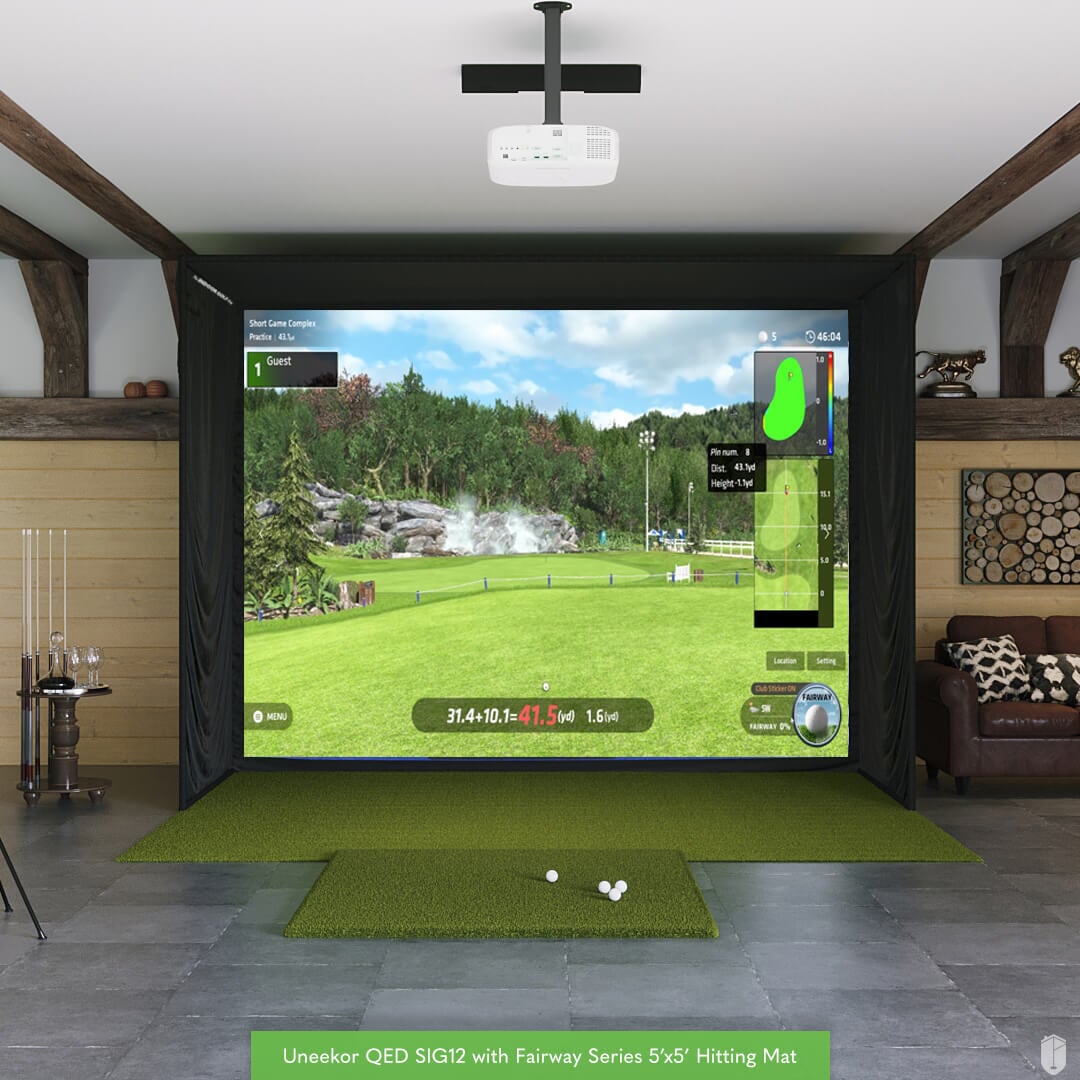 Uneekor QED SIG12 Golf Simulator