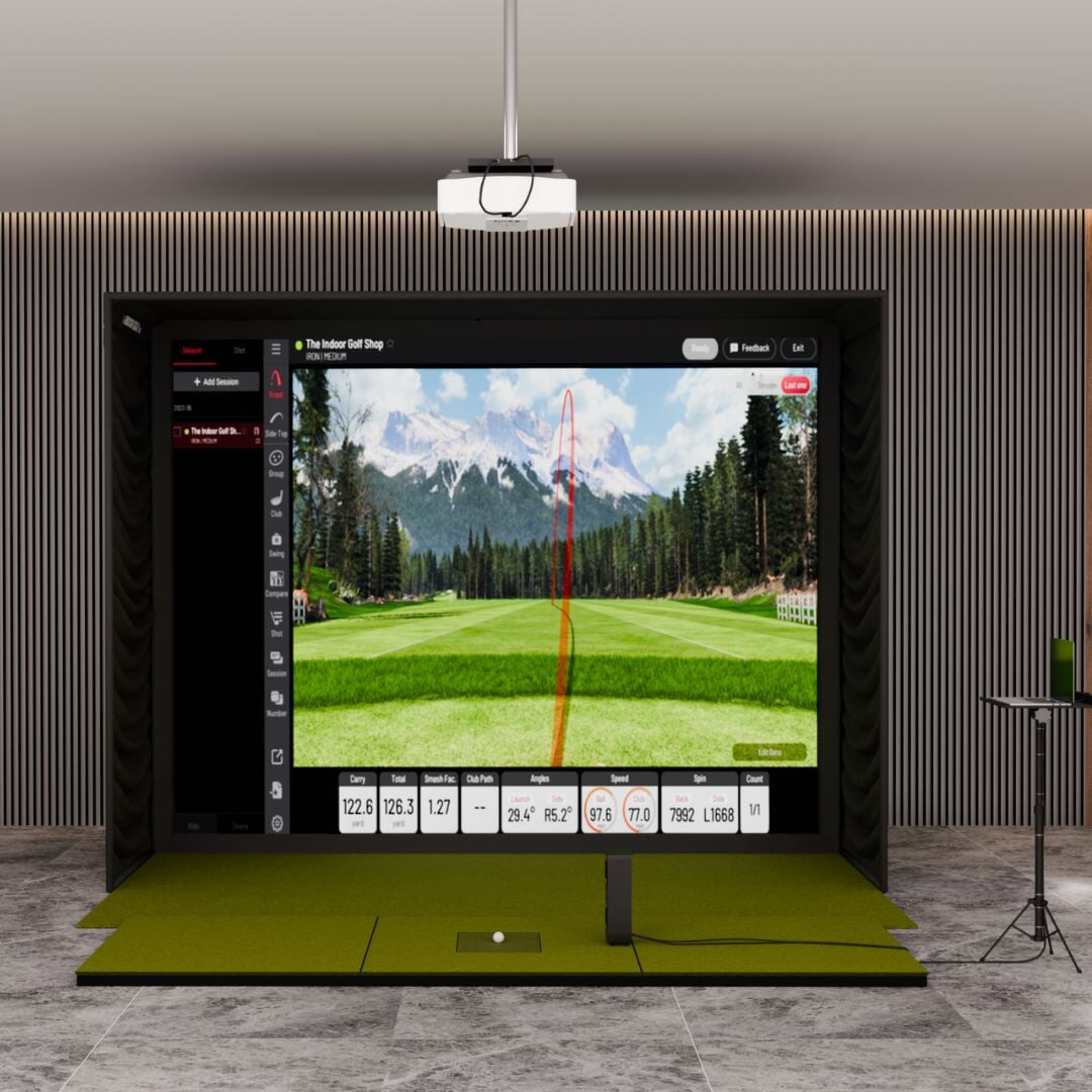 Uneekor EYE MINI LITE SIG12 Golf Simulator Package