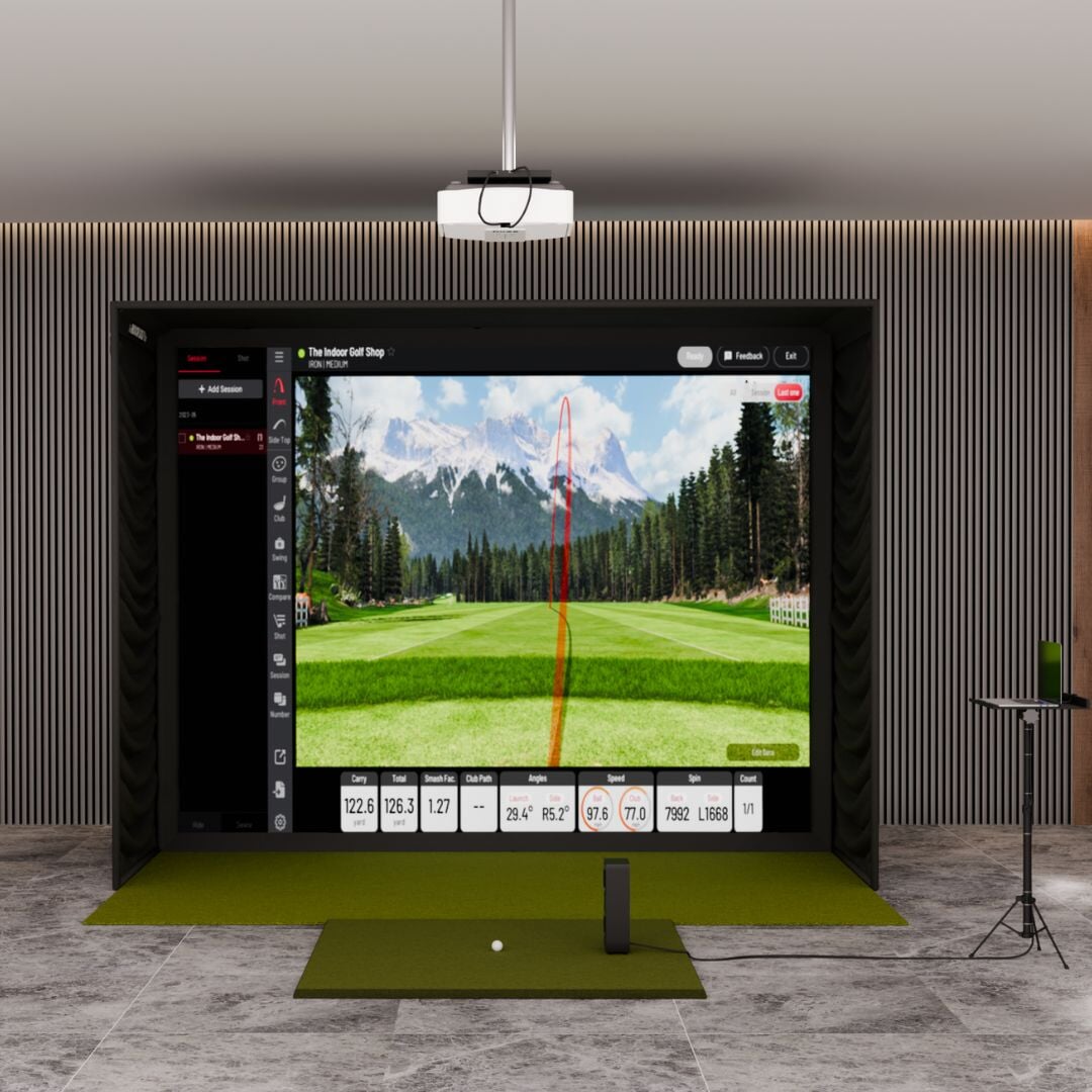 Uneekor EYE MINI LITE SIG12 Golf Simulator Package