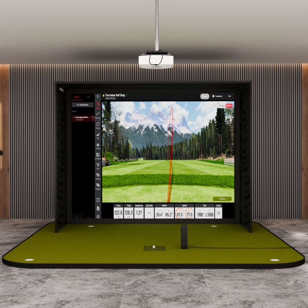 Uneekor EYE MINI LITE SIG12 Golf Simulator Package