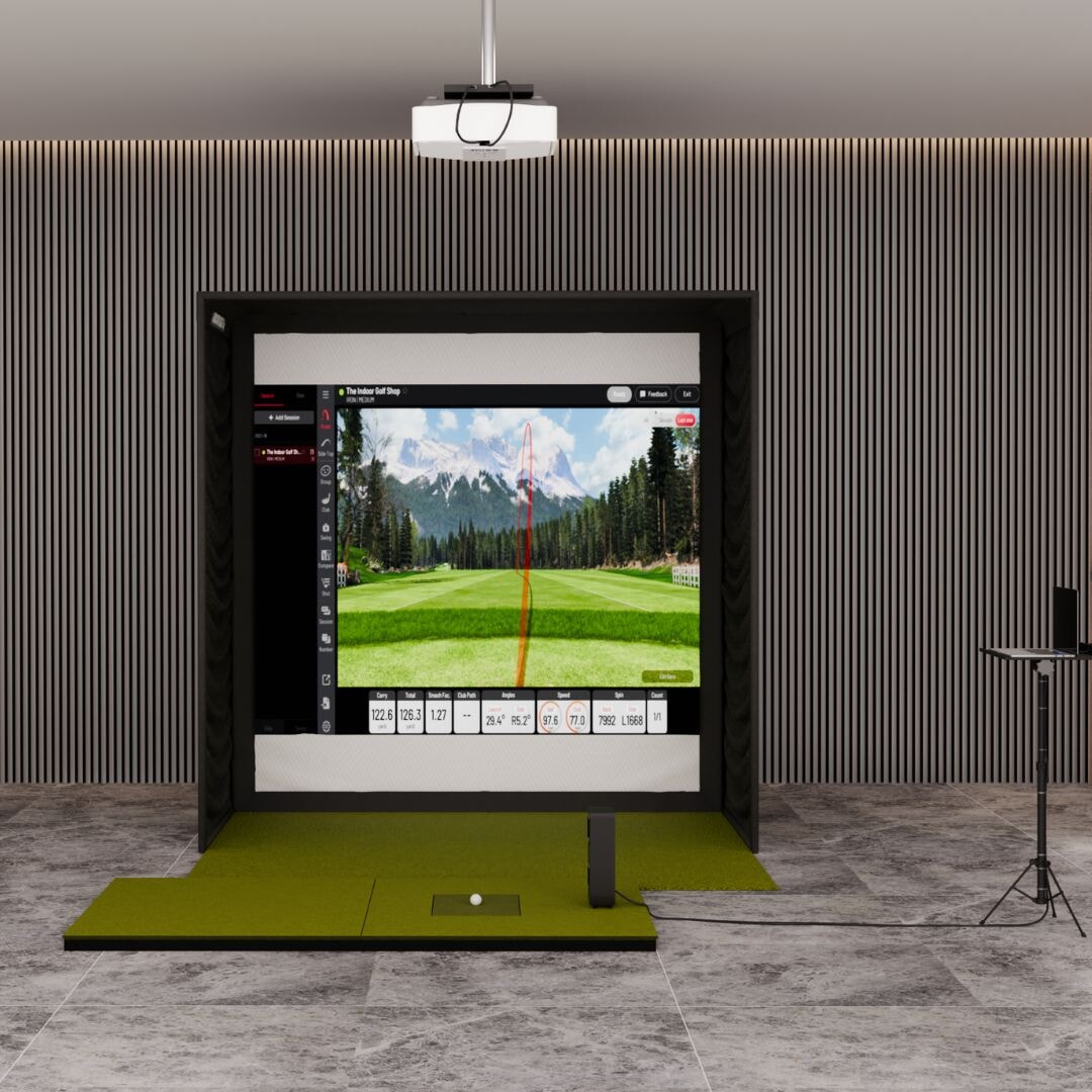 Uneekor EYE MINI LITE SIG8 Golf Simulator Package