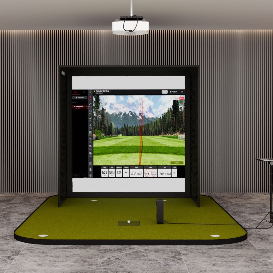 Uneekor EYE MINI LITE SIG8 Golf Simulator Package