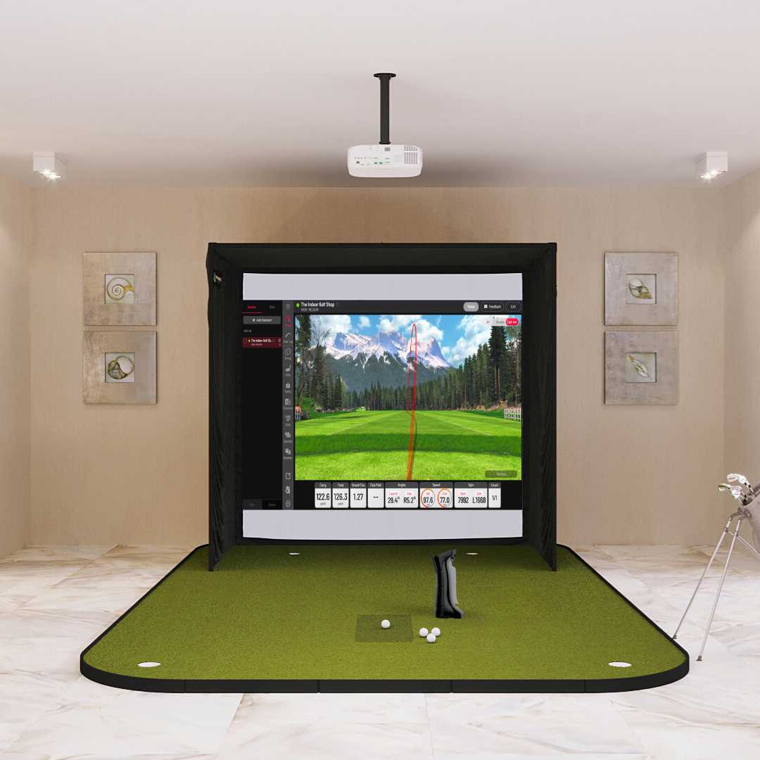 Uneekor EYE MINI SIG8 Golf Simulator Package