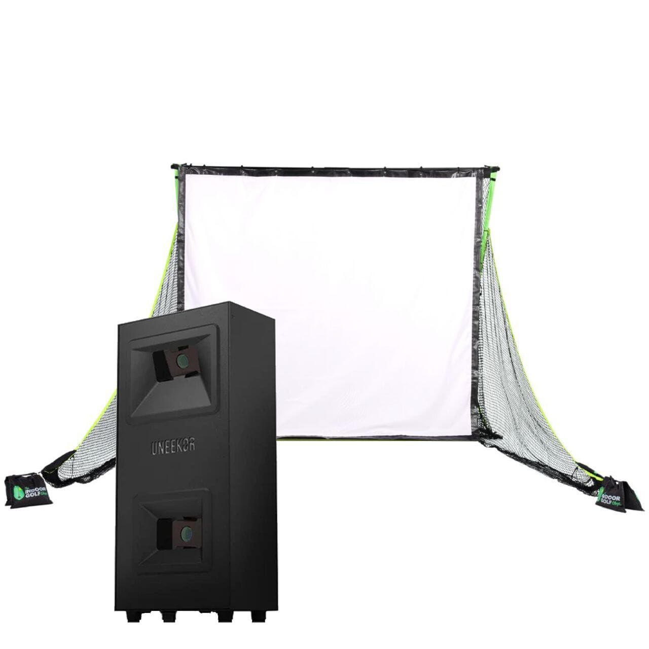 Uneekor EYE MINI LITE Golf Net Practice Bundle